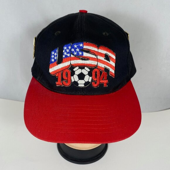 NISSIN Vintage Cap 1994 World CupUSA vs Brazil inRose Bowl